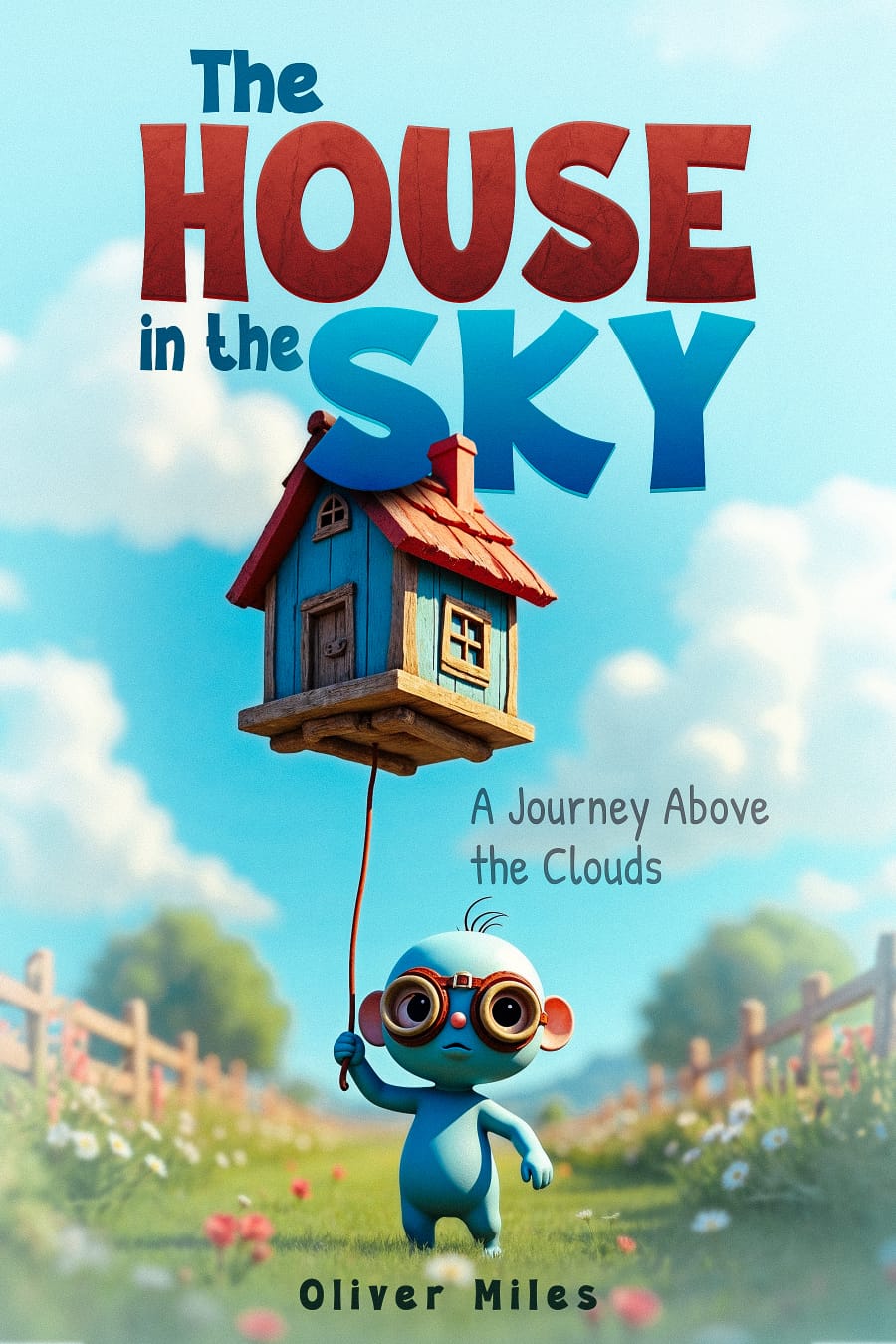 The house on sky Kids book cover